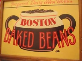 boston baked beans sign