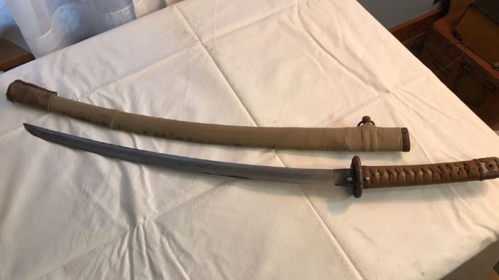 WW II Japanese Army Officer's Sword Katana