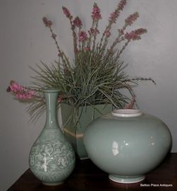 Celadon Vase and More