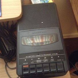 Vintage Realistic Cassette Recorder