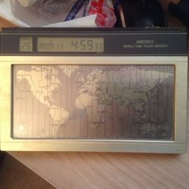 Vintage Seiko World Time Touch Sensor