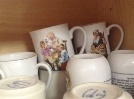 Norman Rockwell Mugs