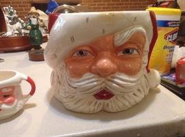 Vintage Santa Set