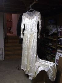 Vintage 1950's Wedding Dress