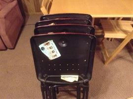 1950's Cosco " Fashionfair " Folding Chair Set