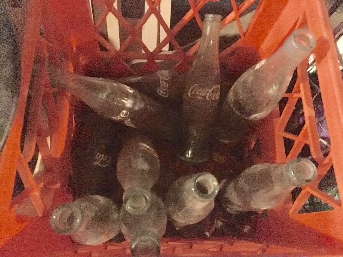 Old Coca Cola Glass Bottles