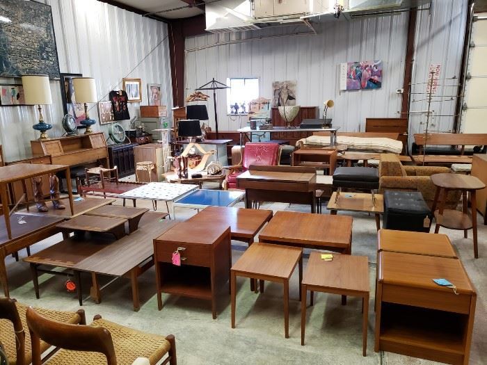 Warehouse full! End tables, chairs, occasional tables & more