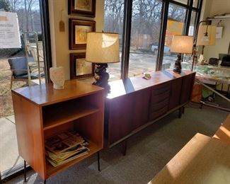 Paul McCobb Bookcase/Cabinet, Rosewood Danish Credenza