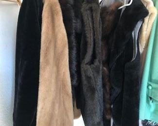 Furs, real and faux 