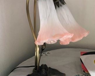 Gorgeous glass lamp