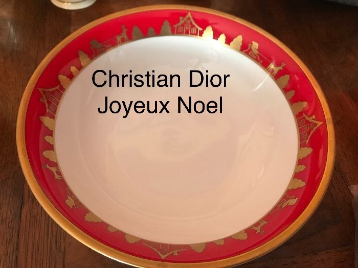 Christian Dior- Joyeux Noel Bowl 