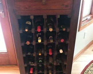 Gorgeous wine rack (wine not included) 