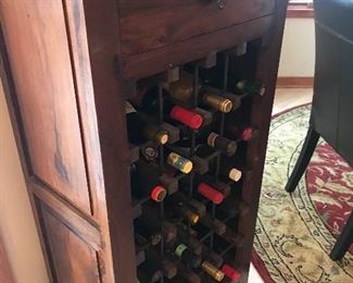 Wine rack (Wine not included) 