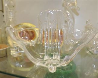 Steuben Grotesque Bowl in clear 