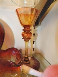 Signed Libbey UNIQUE Chalice ...HARD TO FIND! 