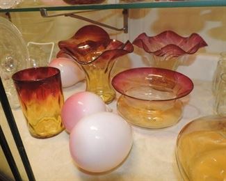 more Amberina - Libbey and New England 