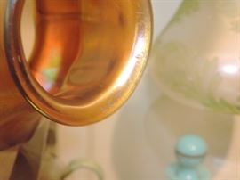 detail of L. C. Tiffany signature 