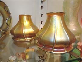 L. C. Tiffany SIGNED Shades STRONG COLORS