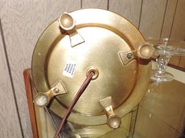 underside of Tiffany Lamp 