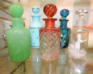 Scent Bottle, French and others 