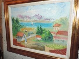 S. Arhorn Oil Painting