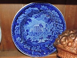 Historical Blue items / plates, etc.