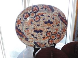 unique pattern - Chinese Imari platter