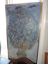 MID-CENTURY Oil painting 