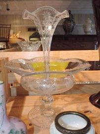 Libbey Eperange - wheel engraved 