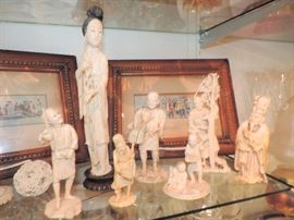 IVORY - most is Chinese - about 15 pieces in this phase...more to come ... 