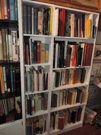 and some of his cook-book collection 