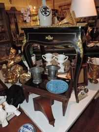 we have run out of space and we had to put tables on tables !