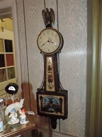 20th C. Banjo Clock 