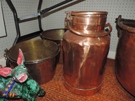 Copper MILK PAIL