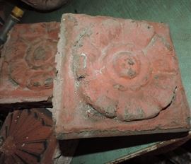 Nettleton House Original Terra-Cotta Architectural Fragments from 2221 Jefferson (Built in 1887 - torn down in 1996)