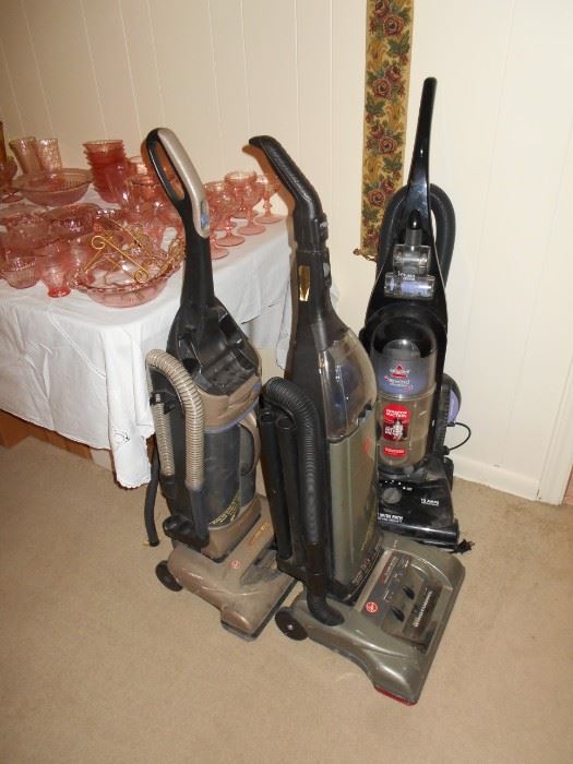 vacuums and depression galss