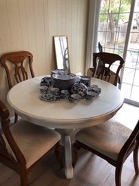 Table and 4 chairs $50