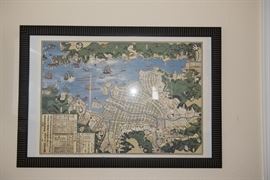 Framed Map