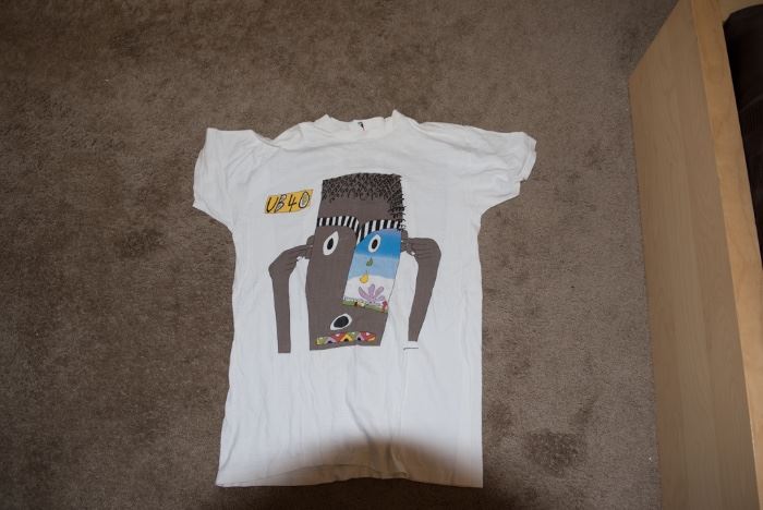 UB40 1986-1987 World Tour Concert T-Shirt