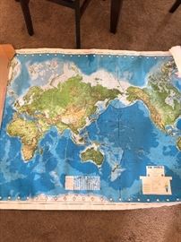 World Map-Split Atlantic