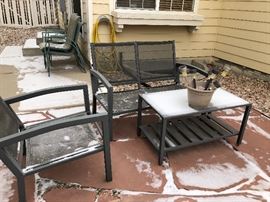 3 Piece Outdoor Patio Set