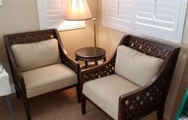 House full of contemporary furniture