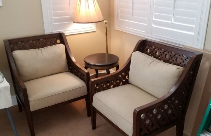 House full of contemporary furniture