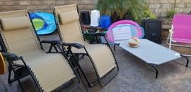 Assortment of fine patio furniture