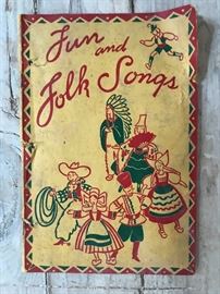 Vintage Folk Song Book