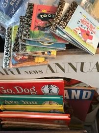 Vintage Dr. Seuss and Little Golden Childers Books 