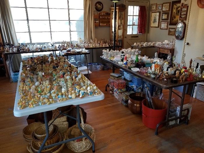 Cherished Teddies, Precious Moments, and many other collectibles.