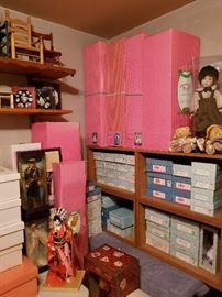 Madame Alexander dolls.