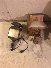 OLD LAMPS - ONE MAY BE RAILROAD

