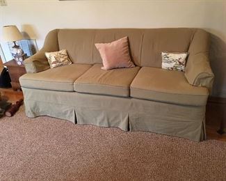 3 CUSHION SOFA WITH SLIPCOVER